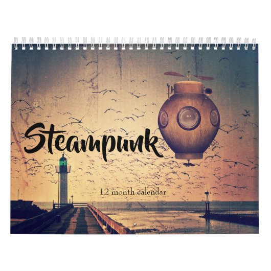Steampunk 2027 Fantasy Kalender (Titelbild)