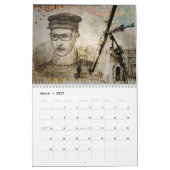 Steampunk 2027 Fantasy Kalender (Mär 2027)