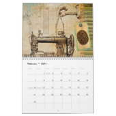 Steampunk 2027 Fantasy Kalender (Feb 2027)