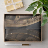 Steampunk 2 Tissue Paper Seidenpapier (Geschenk)