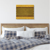 Steampunk 3 Wrapped Canvas Leinwanddruck (Insitu (Schlafzimmer))