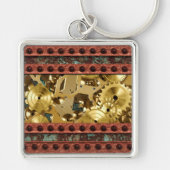 Steampunk 4 Schlüsselanhänger (Vorne)