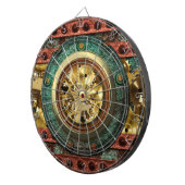 Steampunk 4C Dart Board Dartscheibe (Vorderseite rechts)