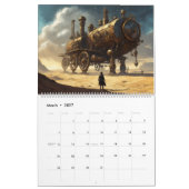 Steampunk-Abenteuerkalender Kalender (Mär 2027)