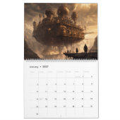 Steampunk-Abenteuerkalender Kalender (Jan 2027)