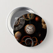 Steampunk - abstrakt - der Anfang und das Ende Button (Vorne & Hinten)