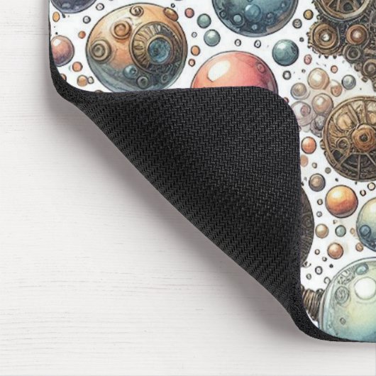 Steampunk Abstrakt Mousepad (Ecke)