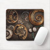 Steampunk - Abstrakt - Zeit ist kompliziert Mousepad (Mit Mouse)