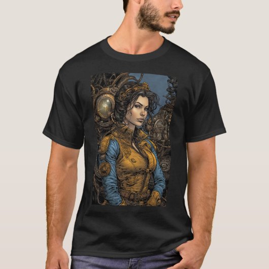 Steampunk Adventure T-Shirt (Vorderseite)