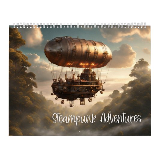 Steampunk Adventures Calendar Kalender (Titelbild)