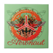 Steampunk Aeronaut, Himmelsmechanik Fliese (Vorderseite)