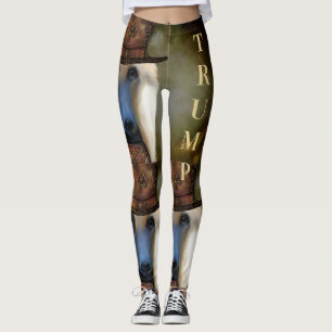 STEAMPUNK AFGHAN HOUND LEGGINGS
