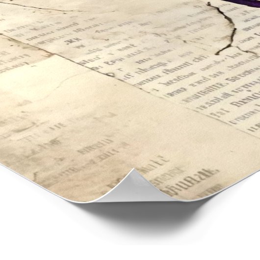 Steampunk-Afrikanerin Poster (Ecke)