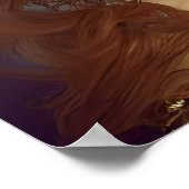 Steampunk Alice Atemberaubend Fantasy Portrait Poster (Ecke)