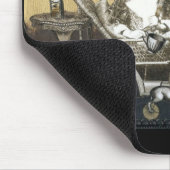 Steampunk Alice Mousepad (Ecke)