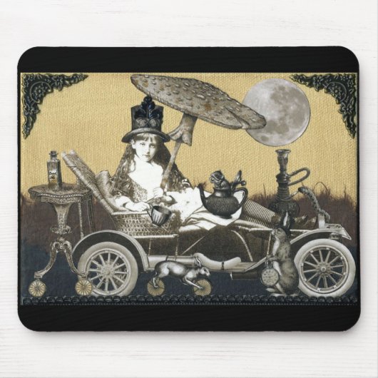 Steampunk Alice Mousepad (Vorne)