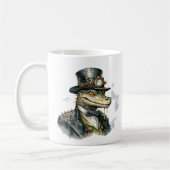 Steampunk Alligator Tasse (Links)