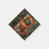 Steampunk - Alphabet - B is for Belts Serviette (Ecke)