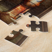 Steampunk - Alphabet - M ist für Schnurrbart Puzzle (Seite)