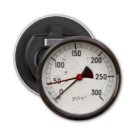 Steampunk altes Manometer-50. Geburtstags-Flasche Flaschenöffner