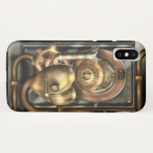 Steampunk am Herzen Case-Mate iPhone Hülle (Rückseite (Horizontal))