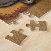 Steampunk an der Lederwand Puzzle (Seite)