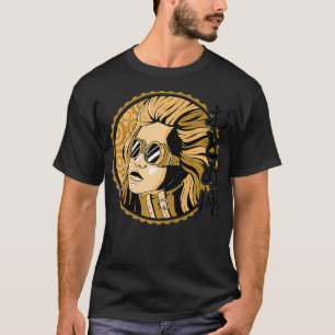 Steampunk Anime Girl Otaku Japanische Ästhetik P T-Shirt