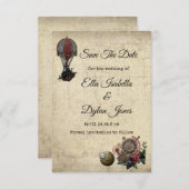 Steampunk Ankündigung Datum freihalten (Vorne/Hinten)