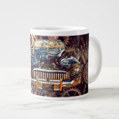 Steampunk Antique Buick Tasse (Vorderseite Rechts)