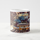Steampunk Antique Buick Tasse (Vorderseite)