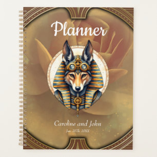 Steampunk Anubis Fox Portrait Planer
