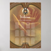 Steampunk Anubis Fox Portrait Poster (Vorne)