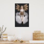 Steampunk Aphrodite Poster (Küche)