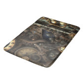 Steampunk Art Bath Mat Badematte (Schrägansicht)