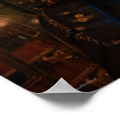 Steampunk Art - Fantasy Inventar Captain Sean Poster (Ecke)