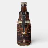 Steampunk Art Flasche Cooler Flaschenkühler (Flasche Rückseite)