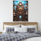 Steampunk Art Leinwand (Insitu (Schlafzimmer))