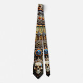 Steampunk Art Neck Tie Krawatte (Vorderseite)