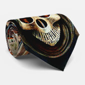 Steampunk Art Neck Tie Krawatte (Gerollt)
