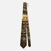 Steampunk Art Neck Tie Krawatte (Vorderseite)