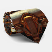 Steampunk Art Neck Tie Krawatte (Gerollt)