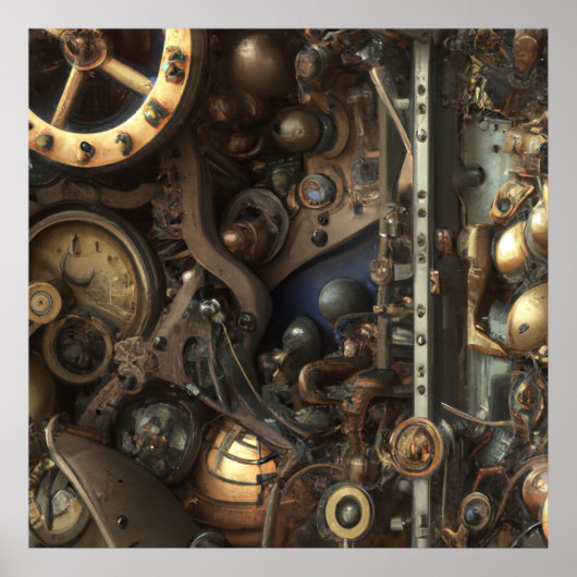 Steampunk Art Poster (Vorne)