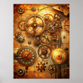 Steampunk Art Poster (Vorne)