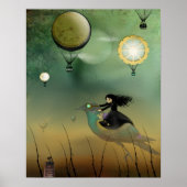 Steampunk Art Poster - Steampunk Flight (Vorne)