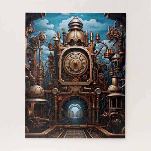 Steampunk Art Puzzle (Vertikal)