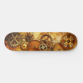 Steampunk Art Skateboard (Horizontal)