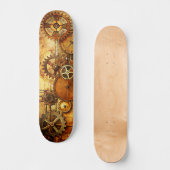 Steampunk Art Skateboard (Vorderseite)