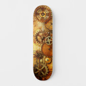 Steampunk Art Skateboard (Vorderseite)