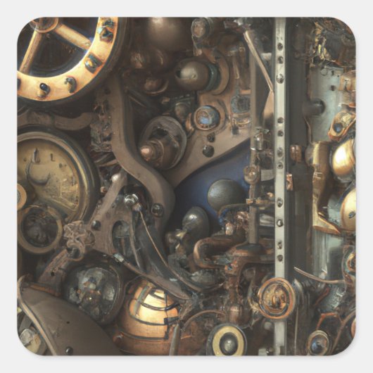Steampunk Art Stickers (Vorderseite)