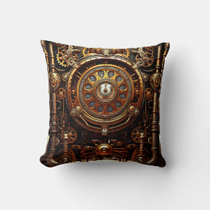 Steampunk Art Throw Kissen